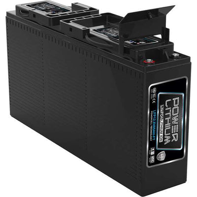 POWER LITHIUM 12.8V 85AH FRONT TERMINAL DEEP CYCLE BATTERY