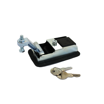 Black Lock with Key Small