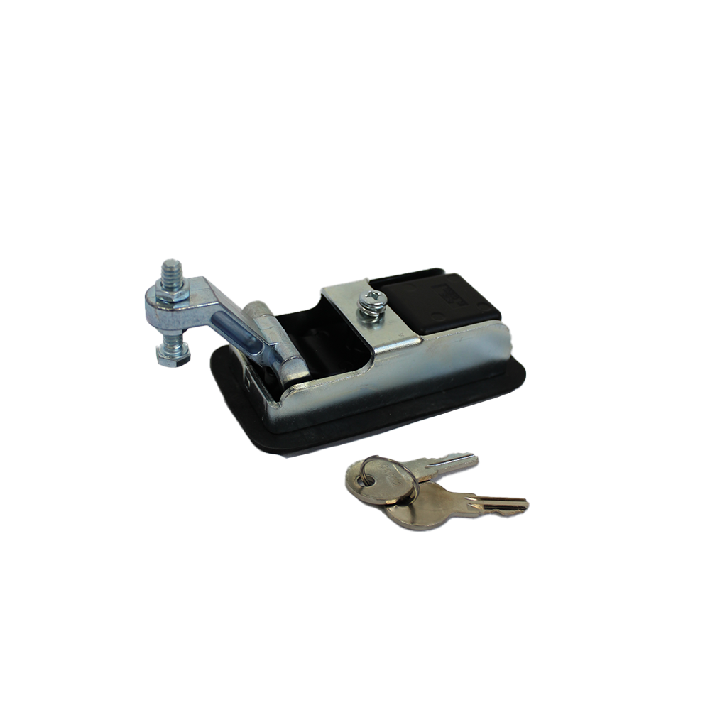 Black Lock with Key Small