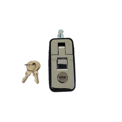 Chrome Lock with Key Medium