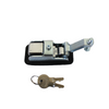 Chrome Lock with Key Medium