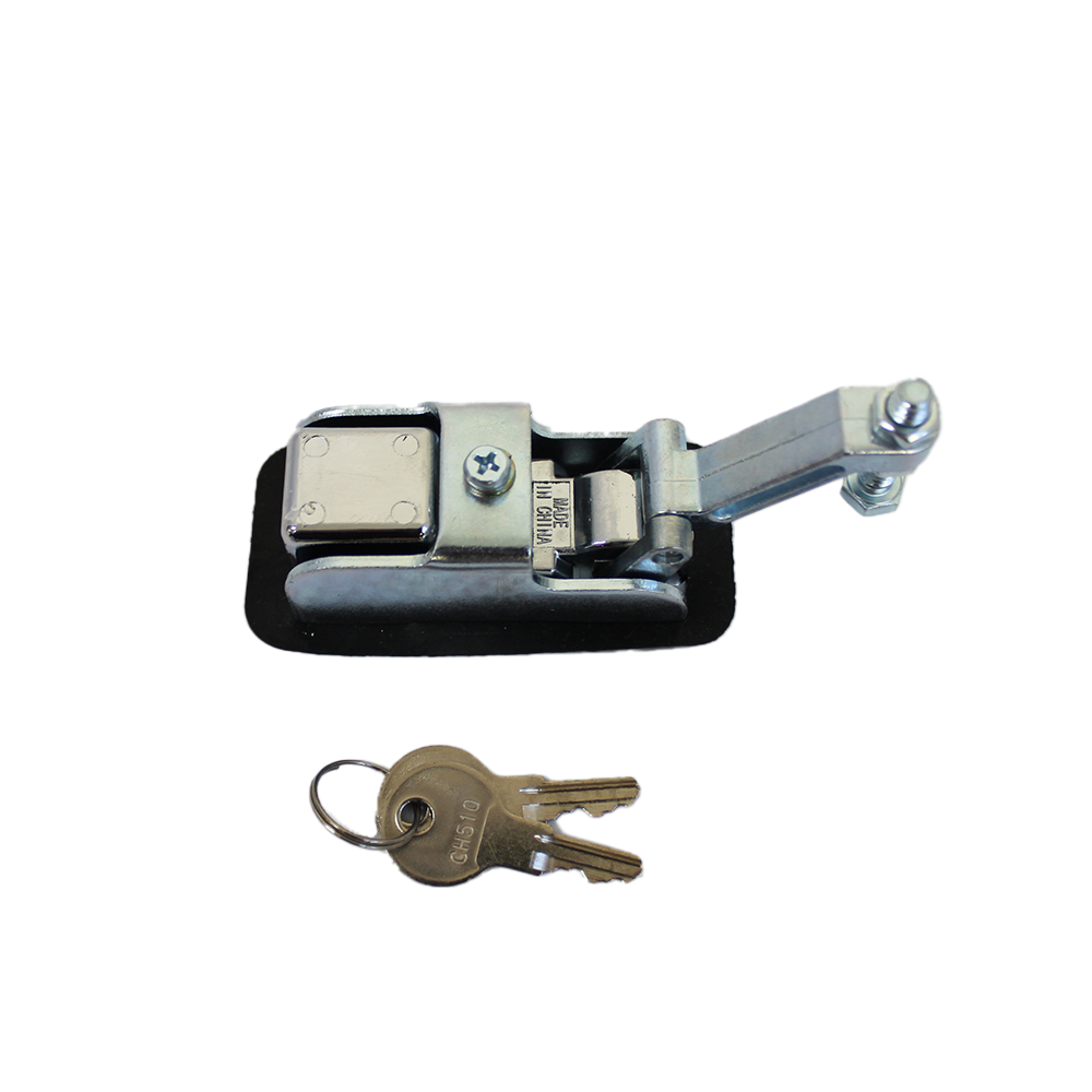 Chrome Lock with Key Medium