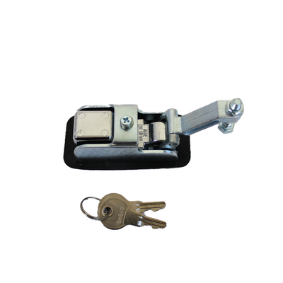 Chrome Lock with Key Medium