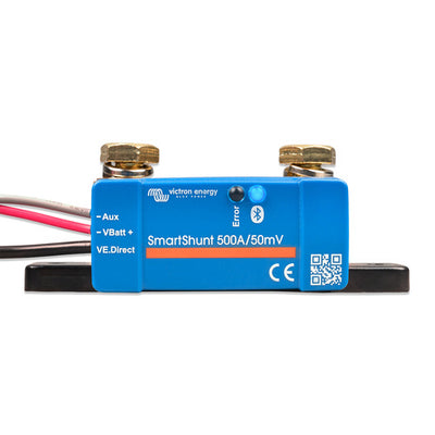 Victron SmartShunt 500A/50mV IP65 Bluetooth Battery Monitor SHU065150050