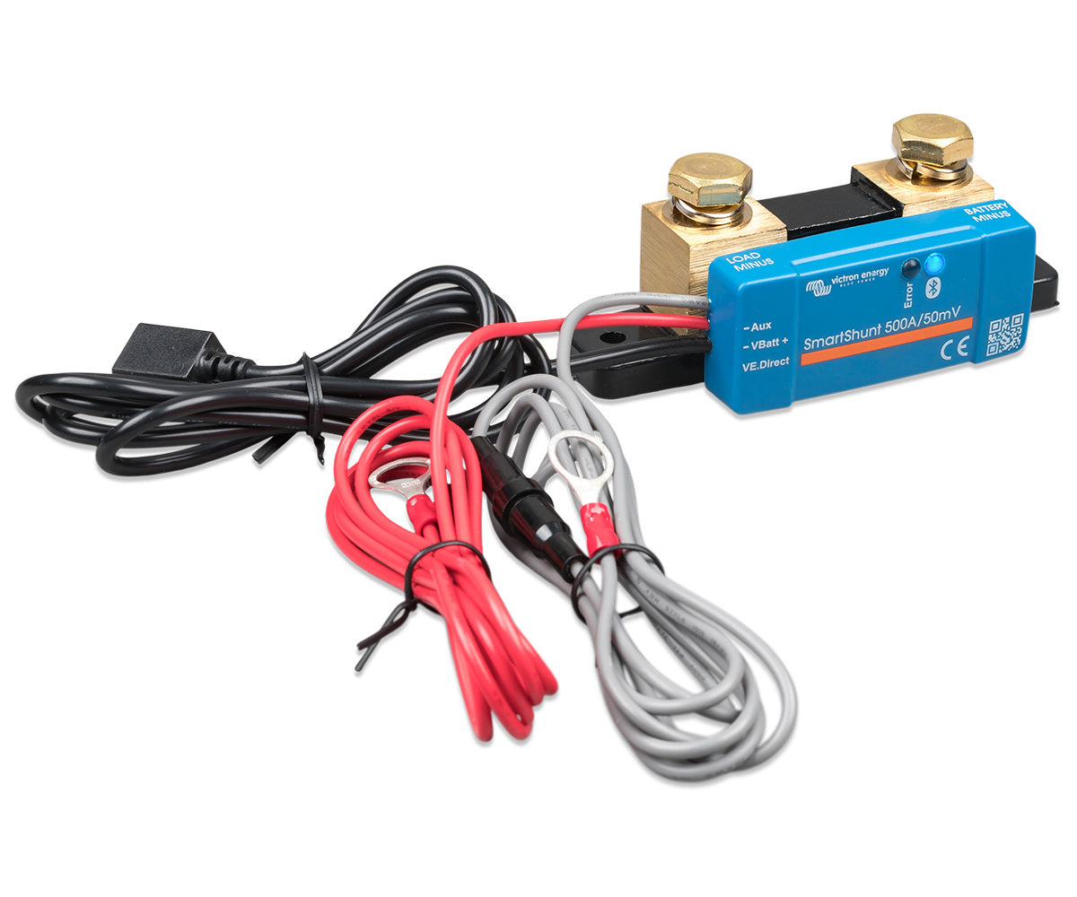 Victron SmartShunt 500A/50mV IP65 Bluetooth Battery Monitor SHU065150050