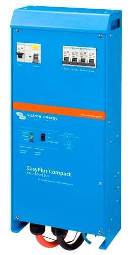 Victron 12V 1200VA EasyPlus 12/1600/70-16 Inverter/Charger w/ CBs