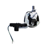 DROP T ELECTRIC. BLACK BODY CHROME HANDLE (whale tail)