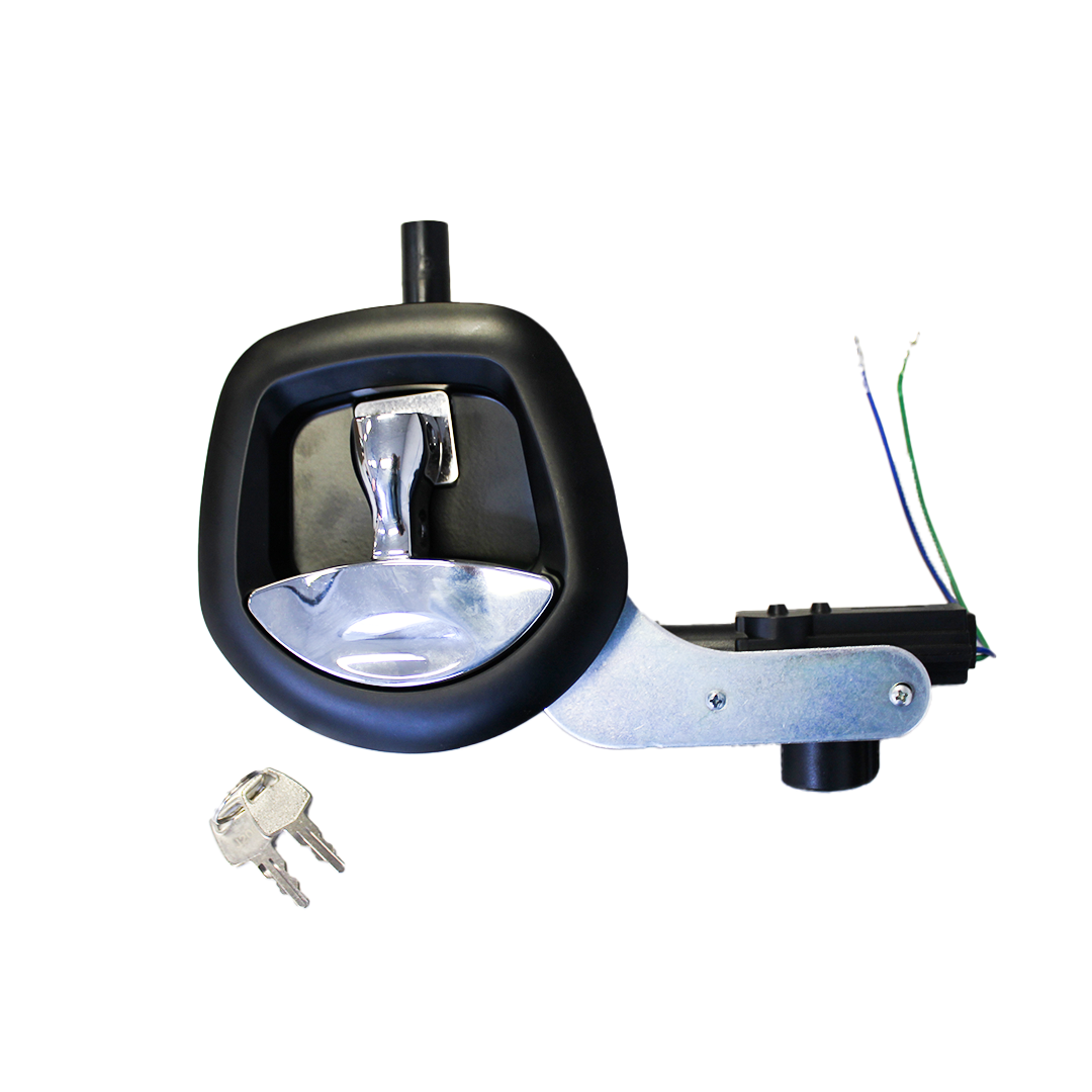 Whale Router Handle DROP T ELECTRIC. BLACK BODY CHROME HANDLE (whale tail) – liftlockload